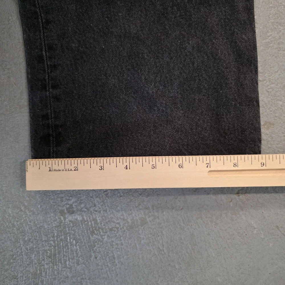 Levi's 501 XX Jeans Mens 38x31 Black Straight Fit Button Fly 00501-0660 Vintage